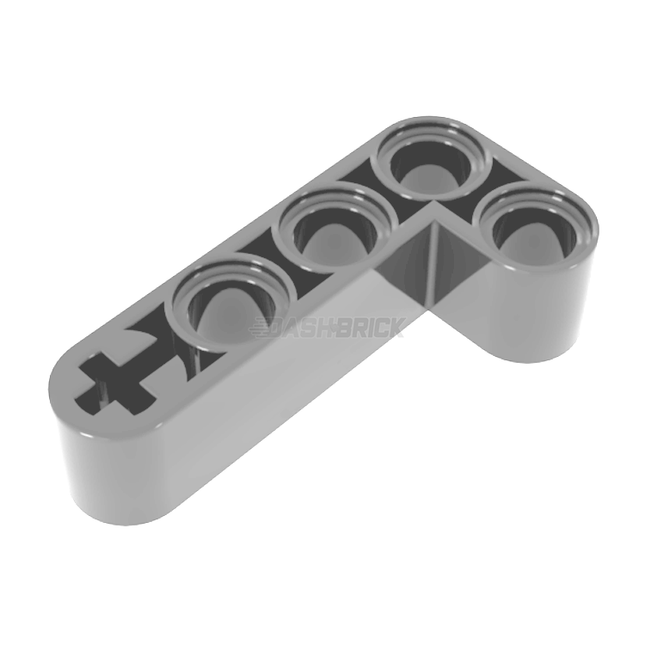 LEGO Technic, Liftarm, Modified Bent Thick L-Shape 2 x 4, Light Grey [32140] 4121620