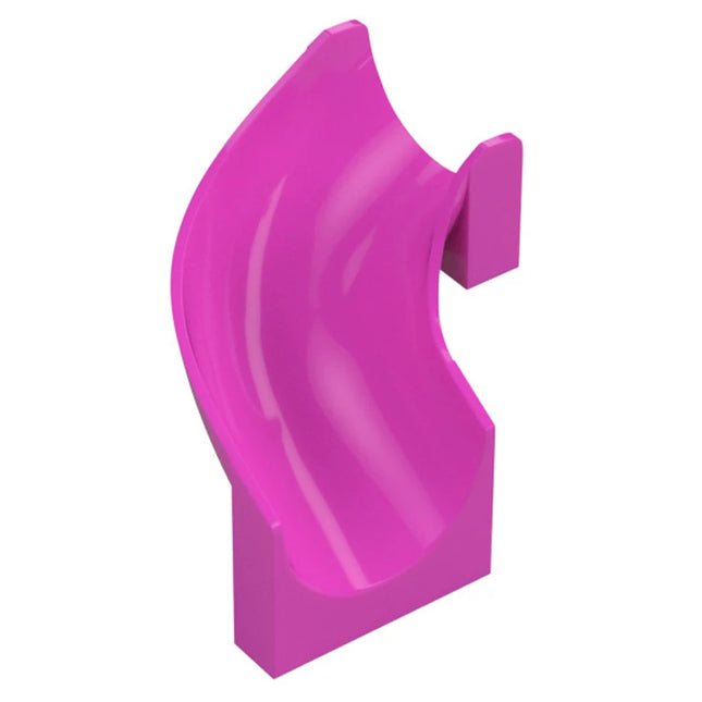 LEGO Slide Playground 6 x 6 x 6 Curved 90 degrees, Dark Pink [28387] 6425439