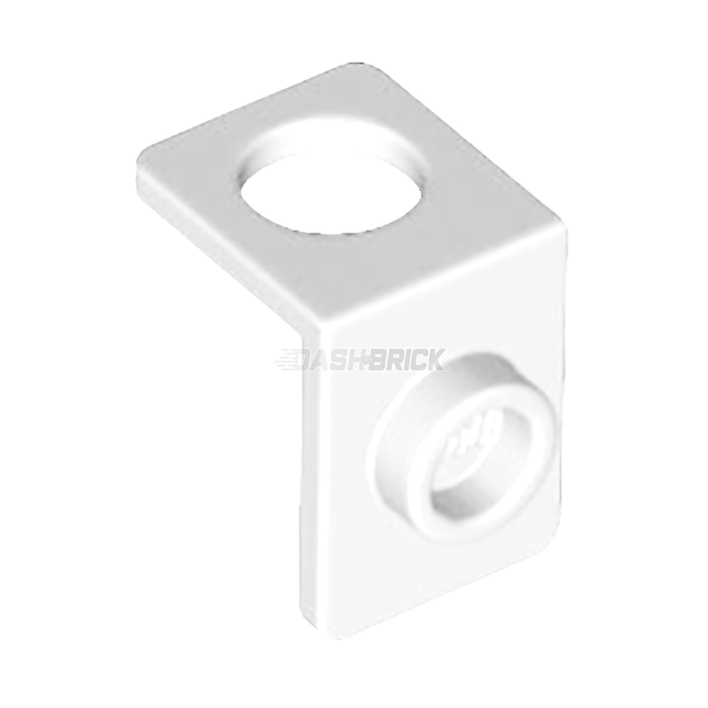 LEGO Minifigure Accessory - Neck Bracket with Back Stud, Back Plate, Thick Back Wall, White [28974] 6277181