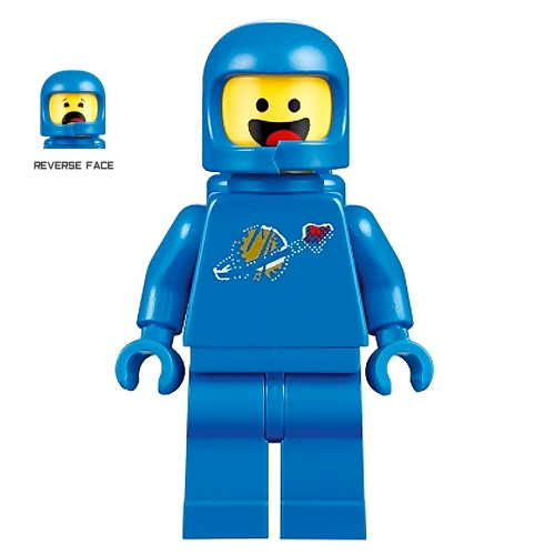 LEGO Minifigure - Benny - Smile / Scared [The LEGO Movie]