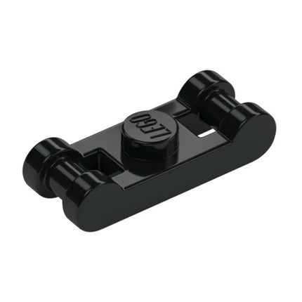 LEGO Plate, Modified 1 x 1 with Bar Handles on Ends, Black [78257] 6398391