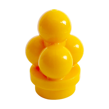 LEGO Minifigure Food - Ice Cream Scoops/Grapes, Bright Light Orange [6254]