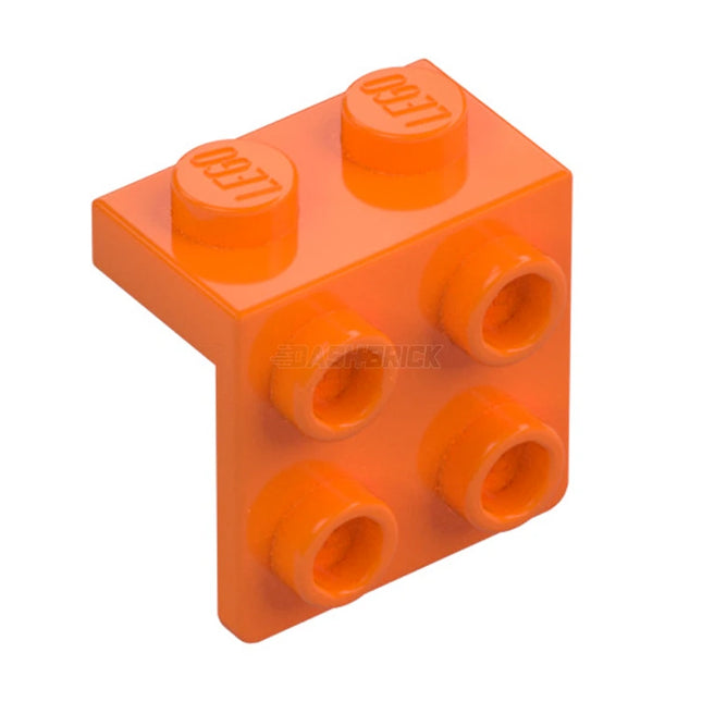 LEGO Bracket 1 x 2 - 2 x 2, Down Angle Support, Orange [44728] 6117969
