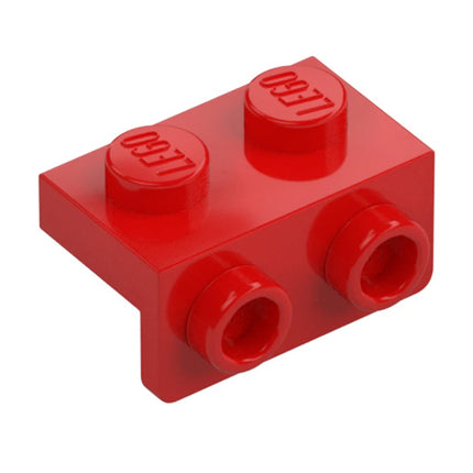LEGO Bracket 1 x 2 - 1 x 2, Angular Plate, Red [99781] 6319330