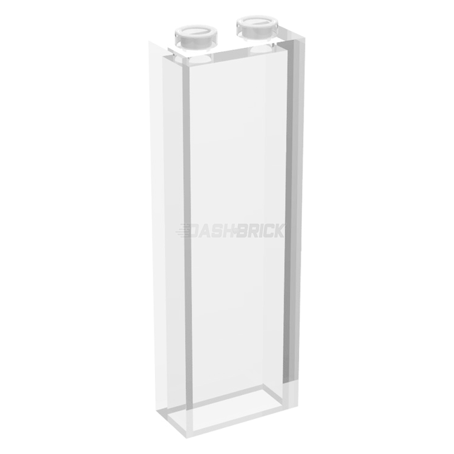 LEGO Brick 1 x 2 x 5, Transparent Clear (Small Window/Panel/Wall) [46212] 6251285