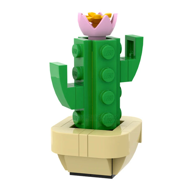LEGO "Brickanicals #10" Flowering Cactus [MiniMOC]