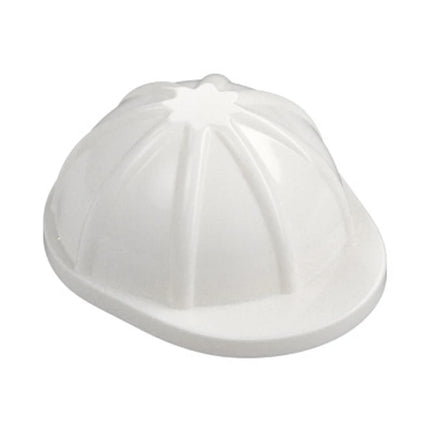 LEGO Minifigure Part - Hat, Helmet Construction, Safety, White [3833] 6112193