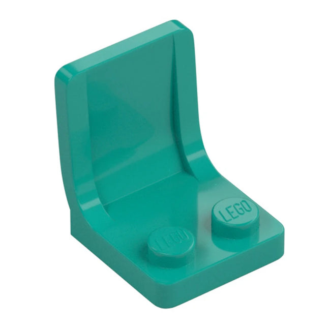 LEGO Minifigure Accessory - Seat/Chair 2 x 2, Dark Turquoise [4079b] 6495897