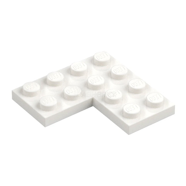 LEGO Plate 4 x 4 Corner, White [2639] 4508662