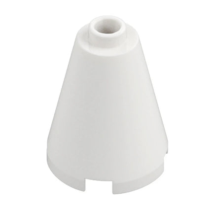LEGO Cone 2 x 2 x 2 - Open Stud, White [3942c]