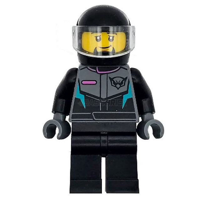 LEGO Minifigure - Male, Race Car Driver, Racing Suit (2024) [CITY]