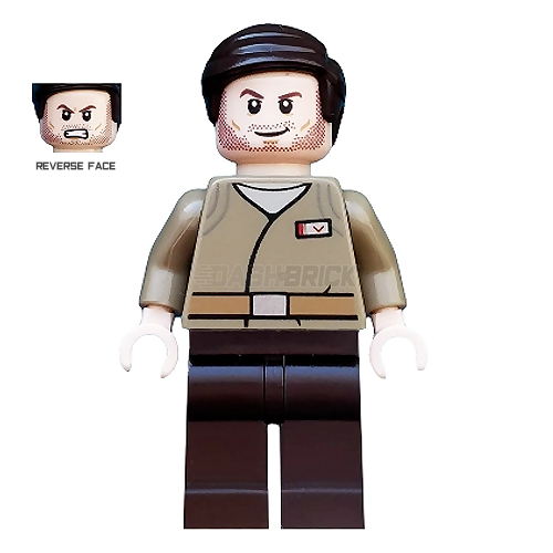 LEGO Minifigure - Resistance Officer (Major Brance) (2017) [STAR WARS]