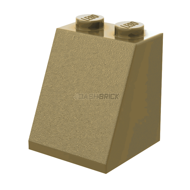 LEGO Slope 65 2 x 2 x 2 with Bottom Tube, Dark Tan [3678b] 4616593