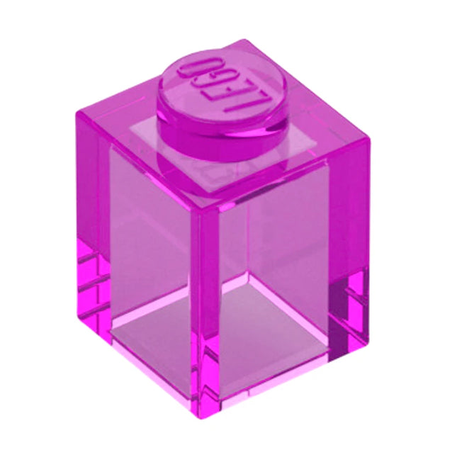 LEGO Brick 1 x 1, Trans-Dark Pink [3005] 6240553