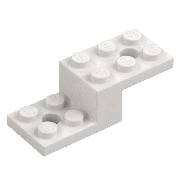 LEGO Bracket 5 x 2 x 1 1/3 with 2 Holes and Bottom Tube, White [11215] 6053026