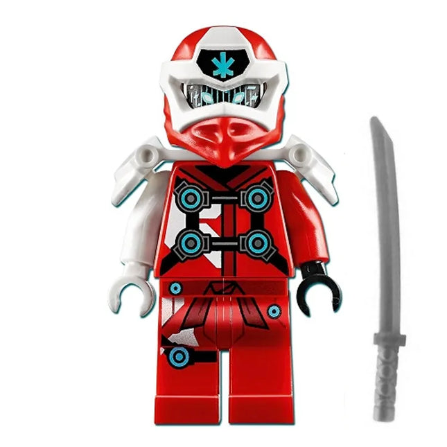 LEGO Minifigure - Kai - Digi Kai, Shoulder Armor with Scabbard [NINJAGO]