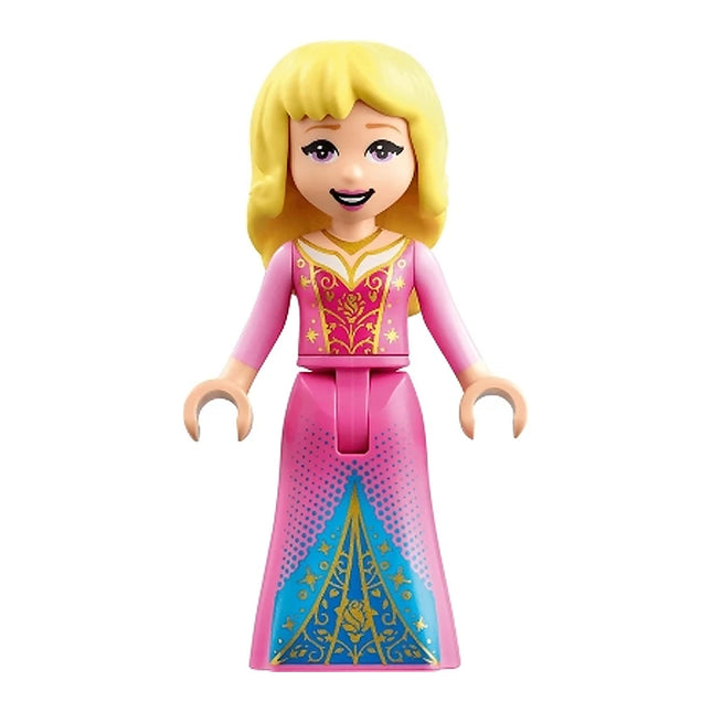 LEGO Minifigure - Aurora - Blue and Gold Filigree Dress (2020) [DISNEY]