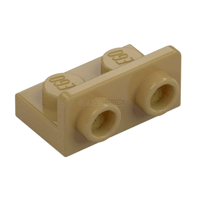 LEGO Bracket 1 x 2 - 1 x 2 Inverted, Angular Plate, Dark Tan [99780] 6250168