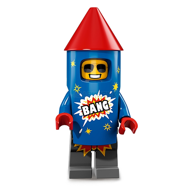 LEGO Collectable Minifigures - Firework Guy (5 of 17) [Series 18]