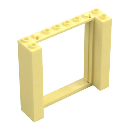 LEGO Door Frame 2 x 8 x 6, Bright Light Yellow [80400] 6538464