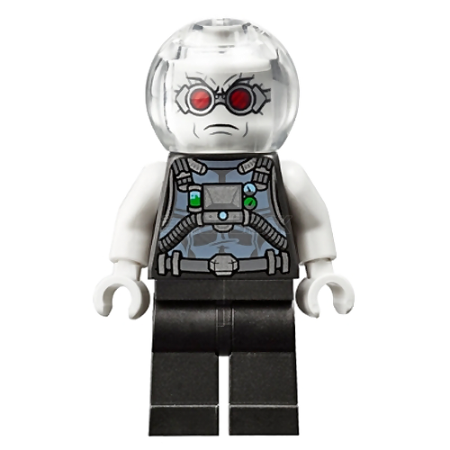 LEGO Minifigure - Mr. Freeze, Pearl Dark Gray (2020) [DC Comics]