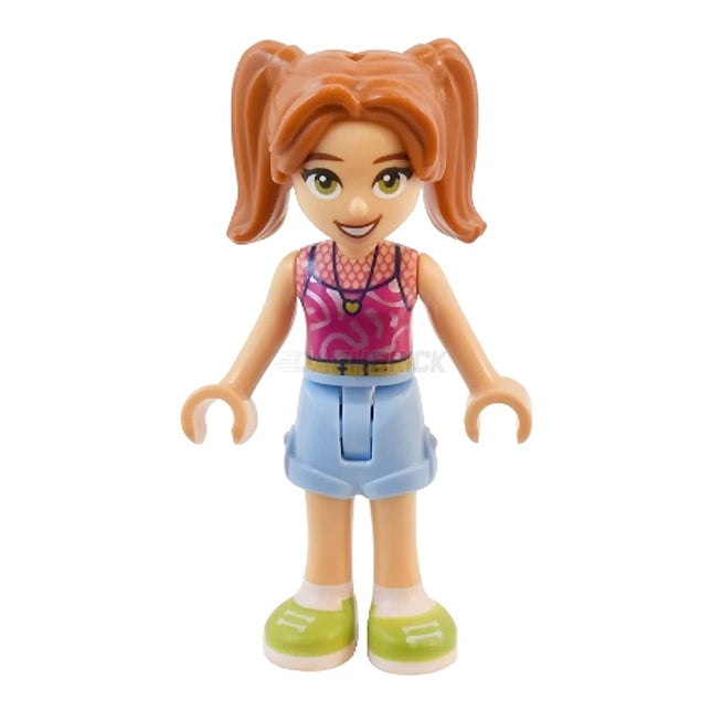 LEGO Minifigure - Friends Candi - Magenta Tank Top, Pigtails [DISNEY]