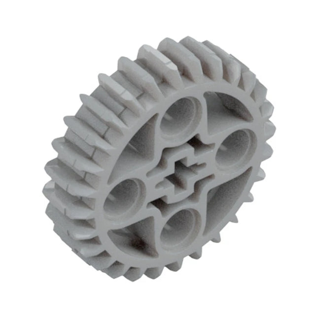 LEGO Technic, Gear 28 Tooth Double Bevel, Light Grey [46372] 6259270