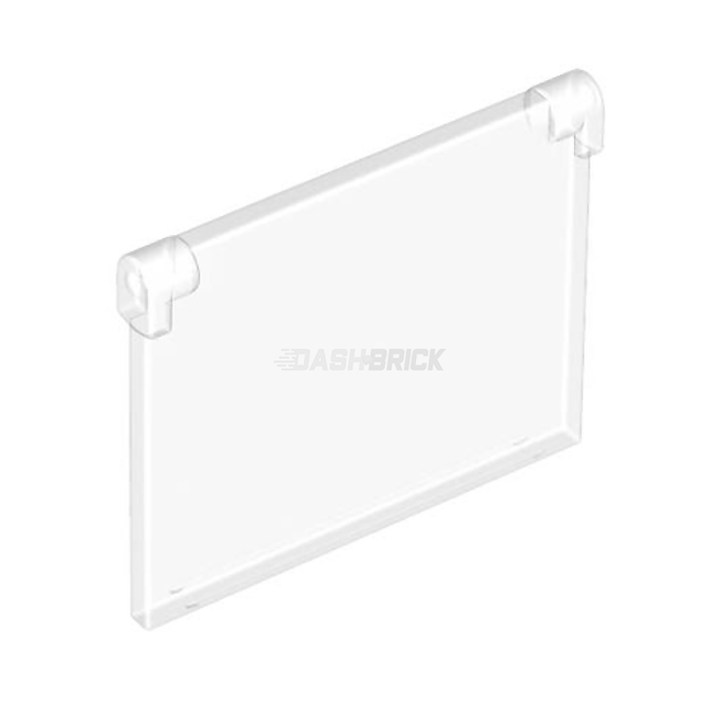 LEGO Window Glass (Insert) 1 x 4 x 3 - Opening, Trans-Clear [60603] 6253734