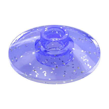 LEGO Dish 2 x 2 Inverted (Radar), Glitter Trans-Purple [4740] 6245345