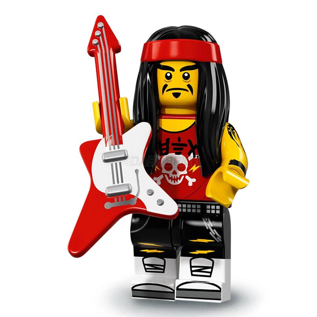 LEGO Collectable Minifigures - Gong & Guitar Rocker (17 of 20) [The LEGO Ninjago Movie]