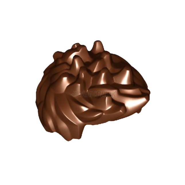 LEGO Minifigure Part - Hair Spiked, Short, Reddish Brown [98385]