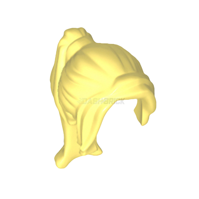 LEGO Minifigure Part - Hair Female Ponytail Long with Side Bangs, Bright Light Yellow [62696] 6288690