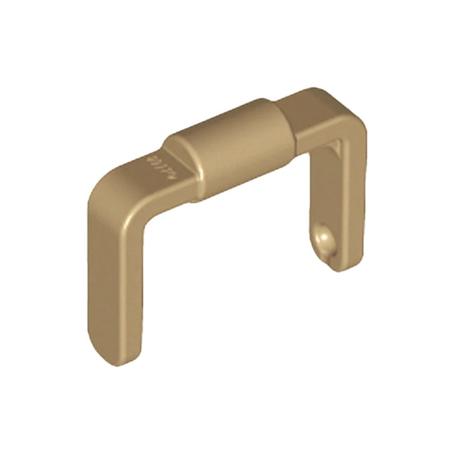 LEGO Minifigure Accessory - Bucket 1 x 1 x 1 Handle / Scooter Stand, Dark Tan [95344] 6245275