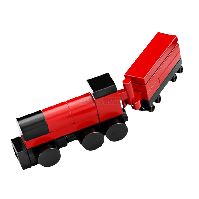 LEGO "Hogwarts Express" - Red Toy Train, Harry Potter, Micro Build [MiniMOC]