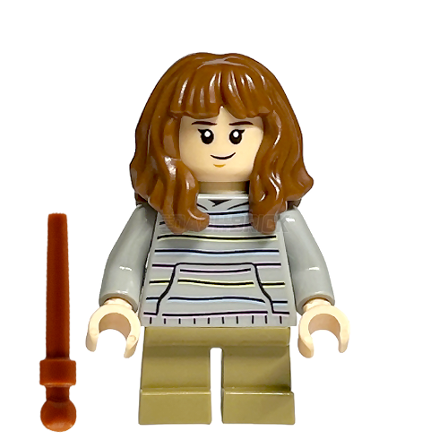 LEGO Minifigure - Hermione Granger, Gray Sweater (2018) [HARRY POTTER]