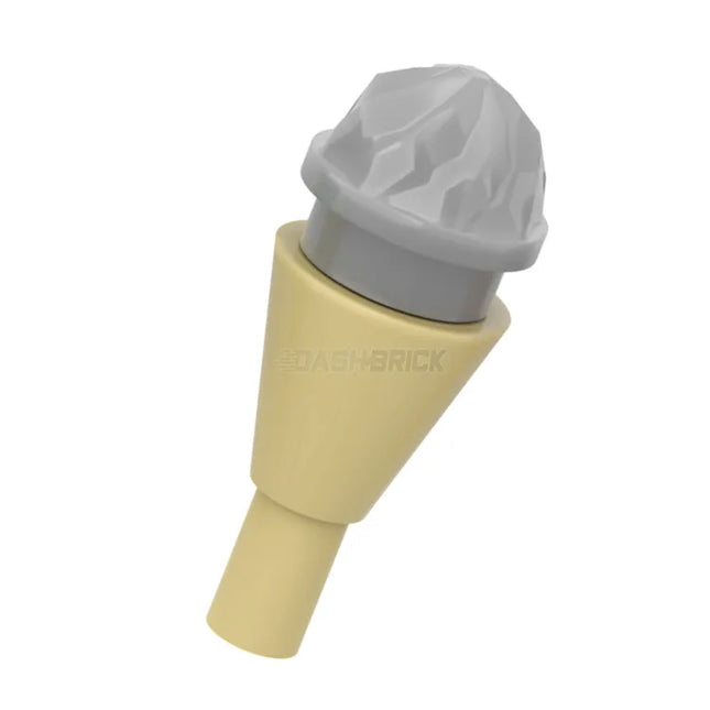 LEGO Minifigure Food - Ice-Cream Cone, Cookies and Cream [15470 & 11610]