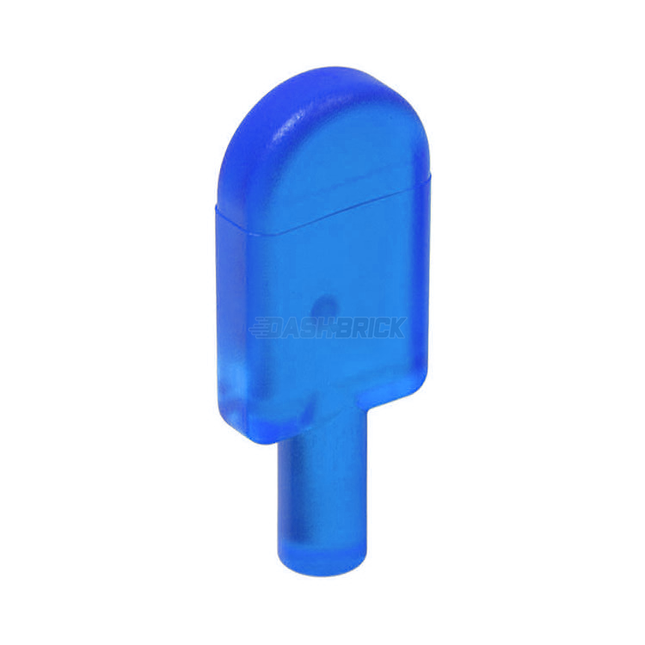 LEGO Minifigure Food - Popsicle/Ice Lolly, Ice-Cream, Trans-Dark Blue [30222]