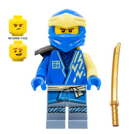 LEGO Minifigure - Jay - Core, Shoulder Pad [NINJAGO]