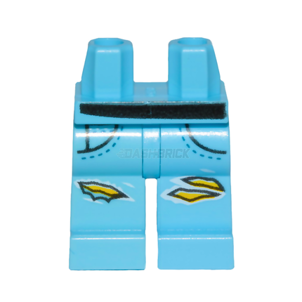 LEGO Minifigure Part - Hips and Legs, Ripped Denim Pants [970c00pb0996] 6271742