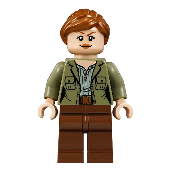 LEGO Minifigure - Claire Dearing - Olive Green Jacket (2018) [JURASSIC WORLD]