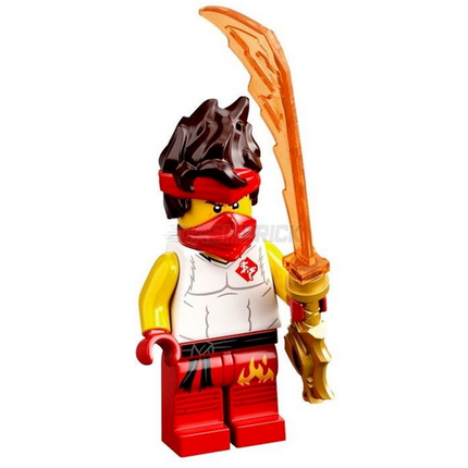 LEGO Minifigure - Kai - Legacy, White Shirt (2021) [NINJAGO]