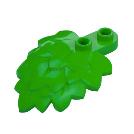 LEGO Plant Plate, Round 1 x 2 with Layered Leaves, Bright Green [5058] 6507837