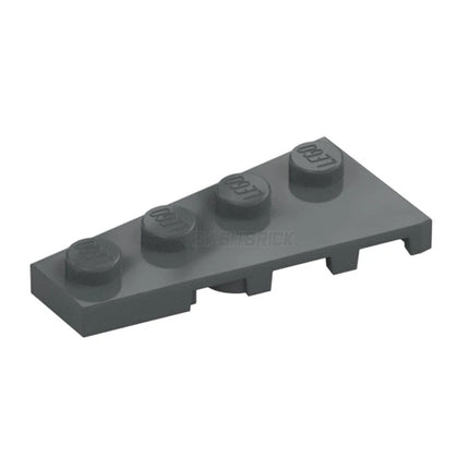 LEGO Wedge, Plate 4 x 2 Left, Dark Grey [41770] 4210788