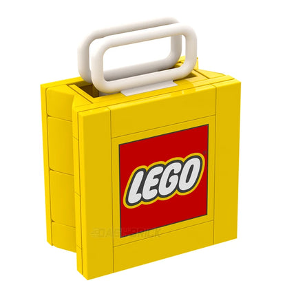 LEGO "Yellow LEGO Store Bag" - Display Model [MiniMOC]