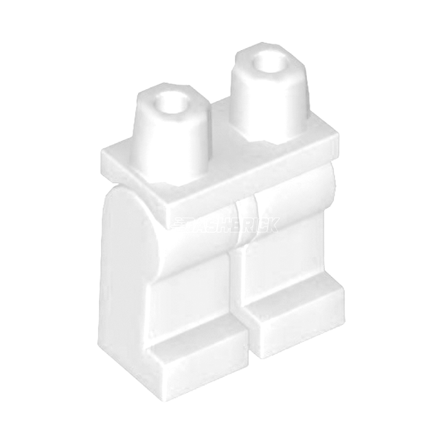 LEGO Minifigure Parts - Hips and Legs, White [970c00] 9327