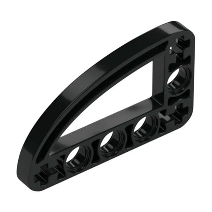 LEGO Technic, Liftarm, Modified L-Shape Quarter Ellipse Thin 3 x 5, Black [32250] 6327162