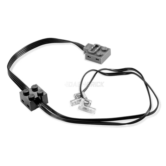 LEGO Electric, Light Unit Power Functions with Black PF Connector Lead [61930c01] 6265462