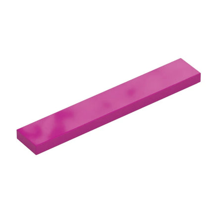 LEGO Tile 1 x 6, Magenta [6636] 6102821