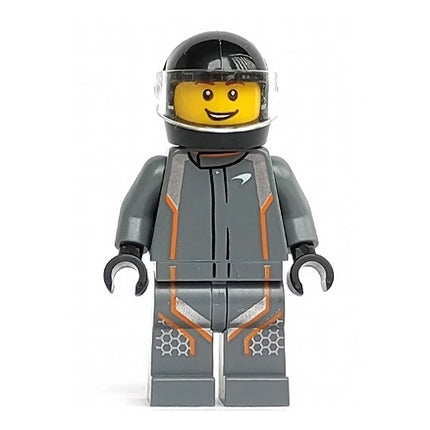 LEGO Minifigure - McLaren Senna Driver (2019) [SPEED CHAMPIONS]