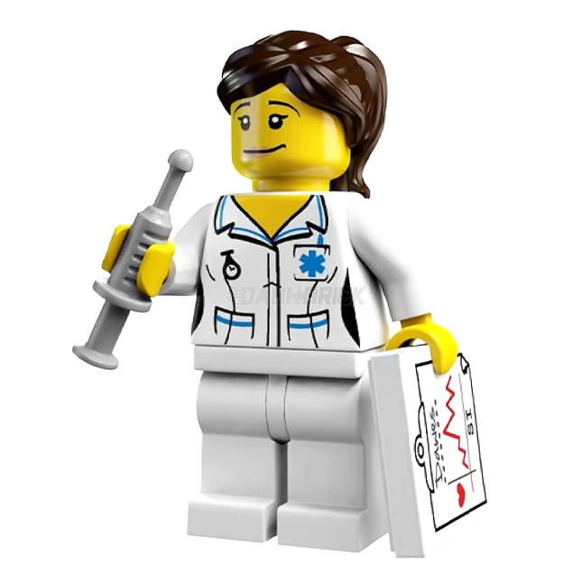 LEGO Collectable Minifigures - Nurse (11 of 16) [Series 1]